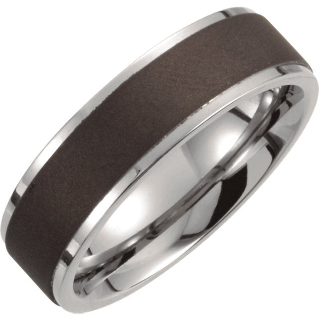 Band > Ridged > Center > Oxidized > 7mm
