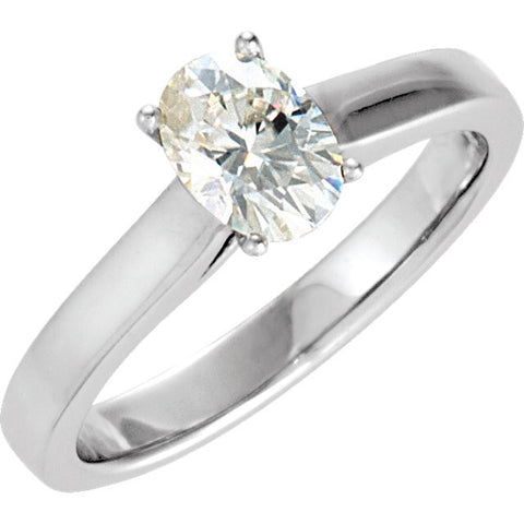 Ring > Engagement > Moissanite & Diamond > Created