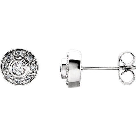 Earrings > Diamond > 1/4 CTW