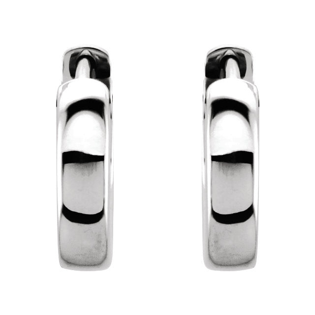Earrings > Hoop > Hinged > 11.5mm
