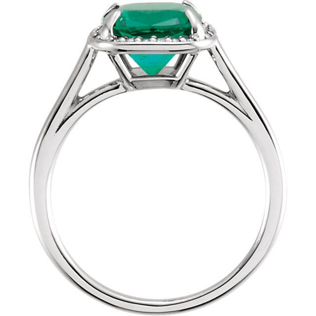 Ring > Diamond > .055 CTW > & > Topaz > Blue > Swiss