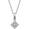 Necklace > Cluster > Diamond > 1/3 CTW