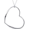 Necklace > Heart > Wave-Style