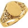 Ring > Signet > Fashion > Gold