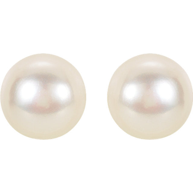 Earrings > Pearl > Cultured > Freshwater > 10mm to 11mm