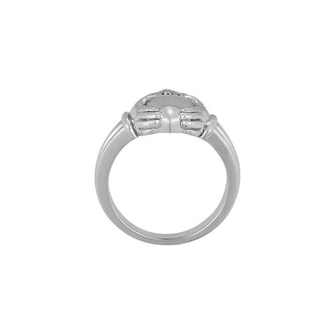 Ring > Claddagh > Diamond