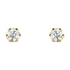 Earrings > Stud > Post > Threaded > Diamond > CTW > 1