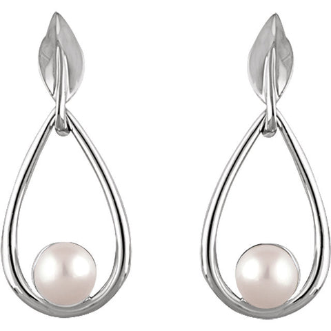 Earrings > Pearl > Cultured > Freshwater > 6mm