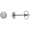 Earrings > Cluster > Diamond > CTW > 2