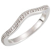 Band > Engagement > Diamond > 1/10 CTW > Silver > Sterling