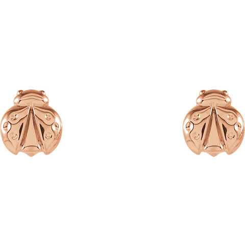 Earrings > Ladybug