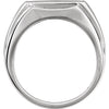 Ring > Men's > Diamond > 3/8 CTW > Two-Tone > 14kt.*Multiple Diamond Cuts and Weights available*
