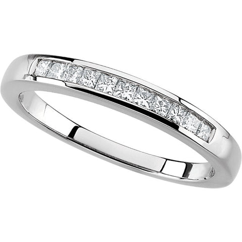 Band > Anniversary > Diamond > Princess-Cut.*Multiple Diamond Cuts and Weights available*