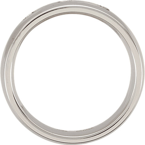 Band > Domed > Diamond > .15 CTW > 8mm