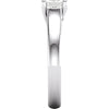 Ring > Moissanite > Created > Brilliant > Forever > Square > 6.5x6.5mm