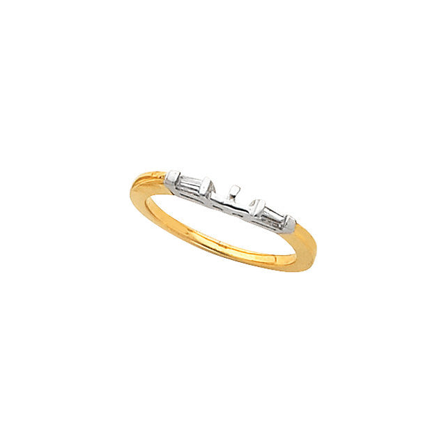 Ring or Band > Engagement > Semi-mount