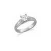 Ring > Engagement > Woven > Princess > Diamond > 1/2 CTW