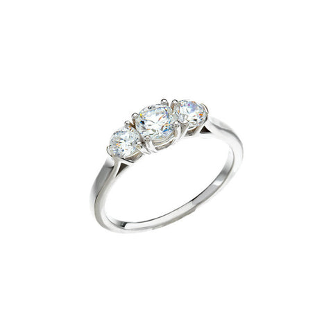 Ring > Engagement > Semi-mount > 3-Stone