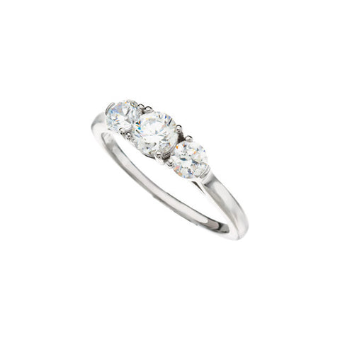 Ring > Engagement > Semi-mount > 3-Stone