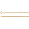 Chain > 20" > Wheat > Twisted > 1mm
