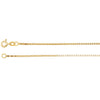 Chain > 16" > Box > Solid > 1.3mm