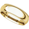 Band > Milgrain > Fit > Comfort > 4mm
