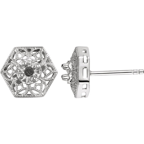 Earrings > Stud > Filigree