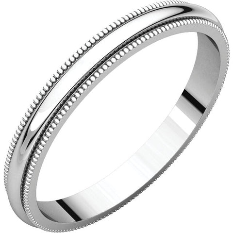 Band > Milgrain > 2.5mm