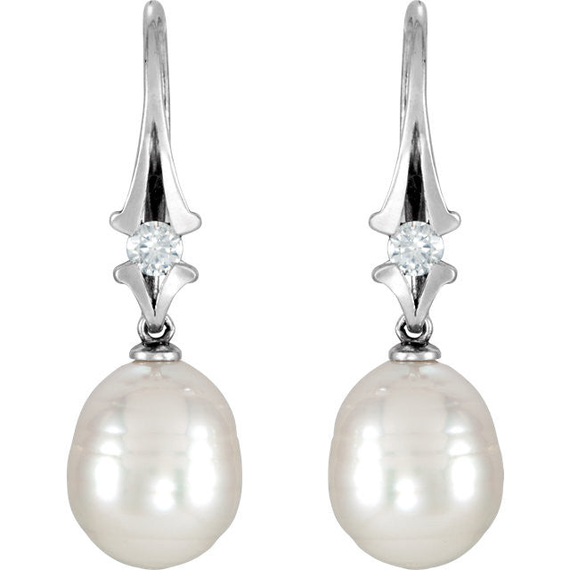 Earrings or Mounting > Pearl > Cultured > Sea > South