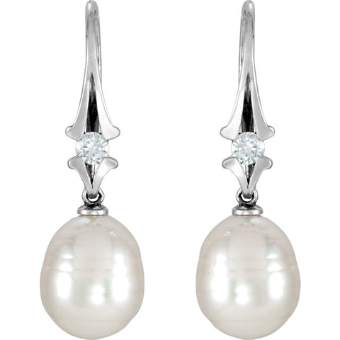 Earrings or Mounting > Pearl > Cultured > Sea > South
