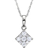 Necklace > Cluster > Diamond > 1/3 CTW