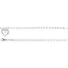 Card & Box > with > Anklet > Heart > CZ > 9" > Love® > Universal