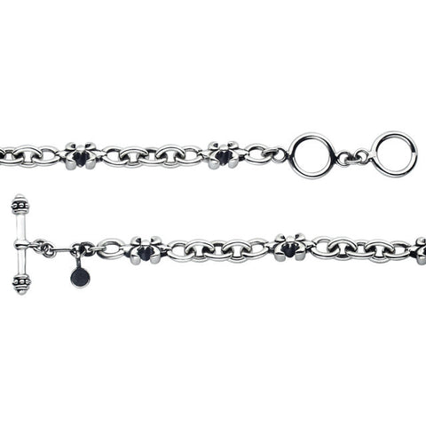 Bracelet > Toggle > Fleur-de-lis