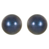 Earrings > Pearl > Cultured > Akoya > Black > 7mm