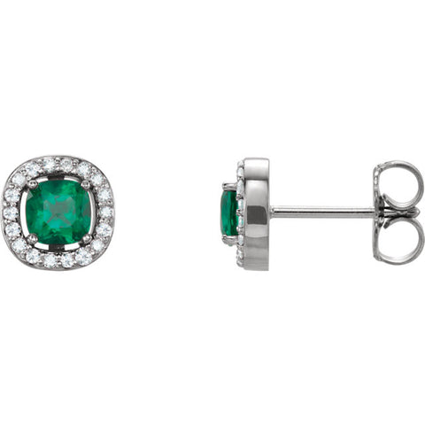 Earrings > Diamond > CTW > 1/Topaz & 1 > Blue > Sky