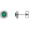 Earrings > Diamond > CTW > 1/Topaz & 1 > Blue > Sky