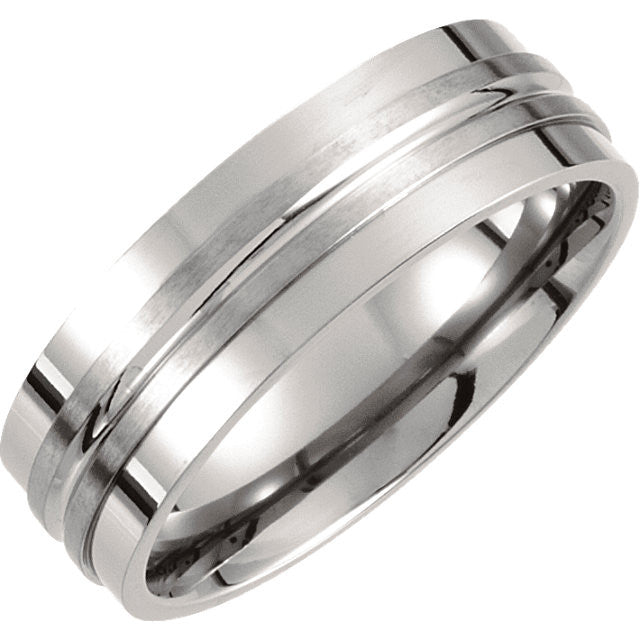 Band > Finish > Satin > Groove > Double > 7.2mm
