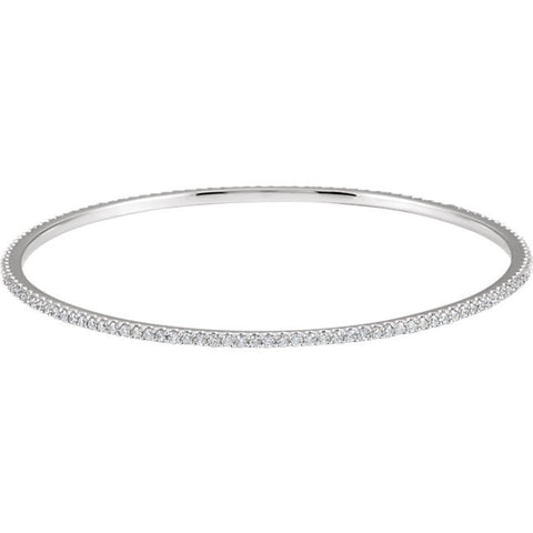 Bracelet > Bangle > Diamond > Stackable > CTW > 2