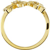 Ring > Design > Floral > Diamond > .07 CTW