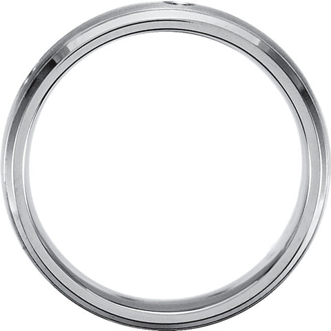 Band > Edge > Satin & Beveled > Diamond > .18 CTW > 5mm