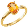 Ring > Citrine > Genuine