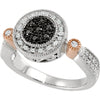 Ring > Diamond > Black & White > 1/4 CTW