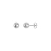 > Earrings > Stud > Ball > Finish > Bright