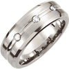 Band > Edge > Beveled > Finished > Satin > 8mm