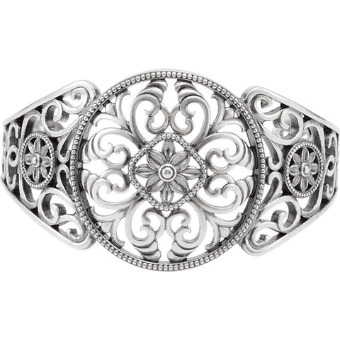 Bracelet > Cuff > Design > Filigree