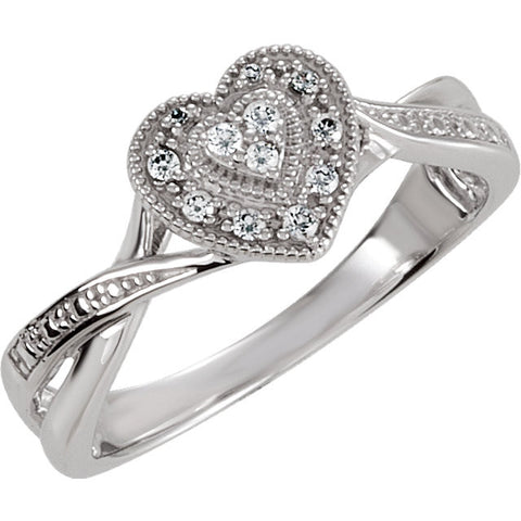 Ring > Heart > Zirconia > Cubic