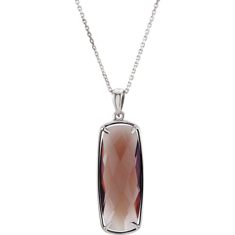 Pendant > Quartz > Smoky > Genuine