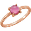 Ring > Cabochon > Topaz > Blue > Swiss.*Multiple Stone and Metal options avaiable*