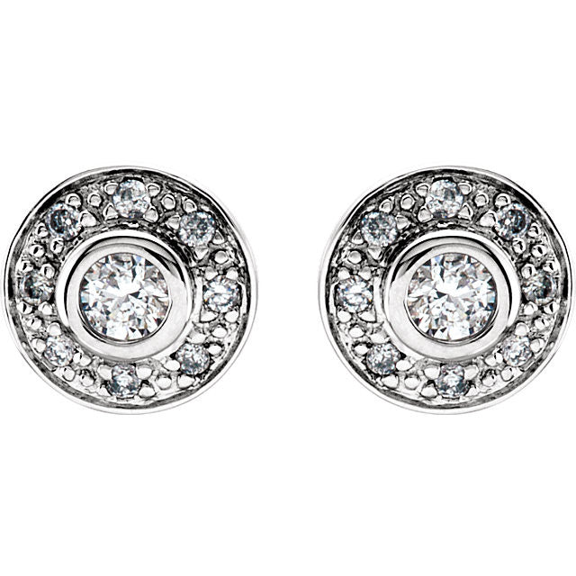 Earrings > Diamond > 1/4 CTW