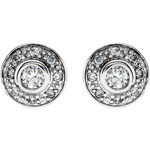 Earrings > Diamond > 1/4 CTW